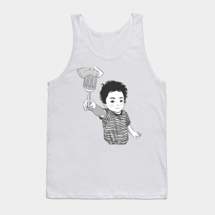 Manga baby sharing food Tank Top